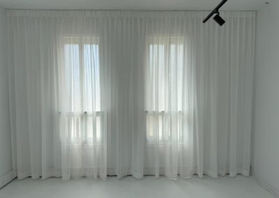 White Sheer Curtains